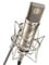 Image of a Neumann Microphone used by a voice over artist