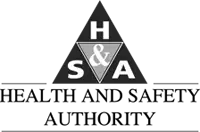 Logo of Health and Safety Authority with 